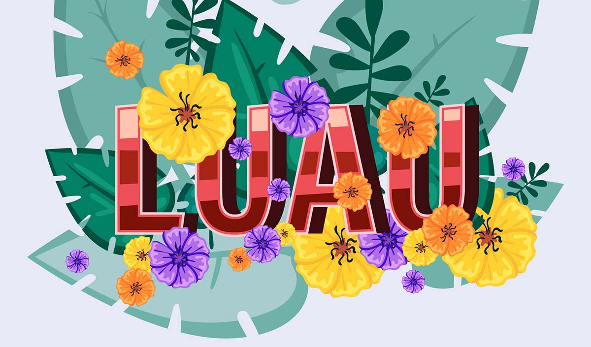 Recipes for a Home Luau