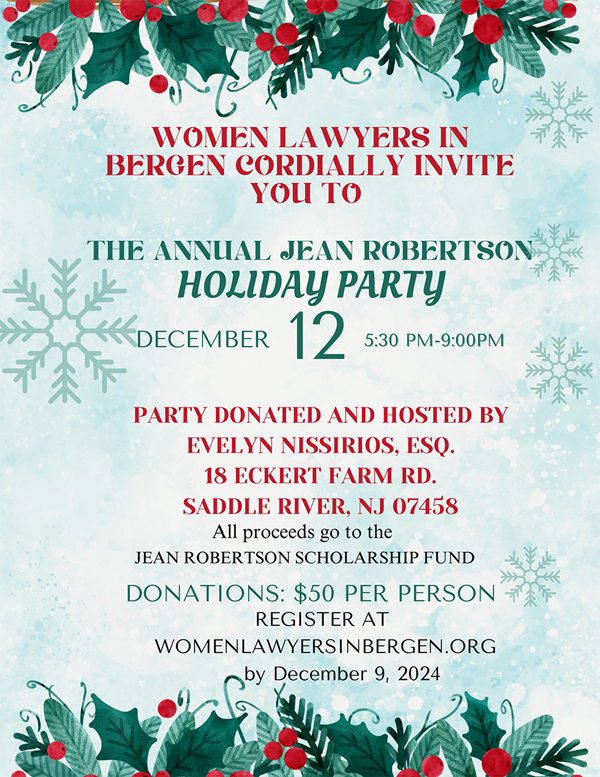 WLIB Annual Jean Robertson Holiday Party